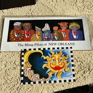 Jamie Hayes Prints
The Blimp Pilots of New Orleans
Smiling Sun and Singing Moon